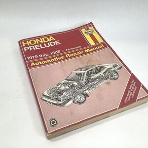 1979 - 1989‎ Honda Prelude Automotive Repair Manual 42040 Haynes Paperback
